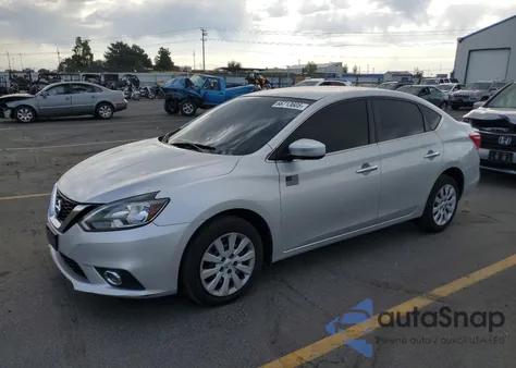 2016 Nissan Sentra S из США, поврежденный, VIN 3N1AB7AP1GY276192